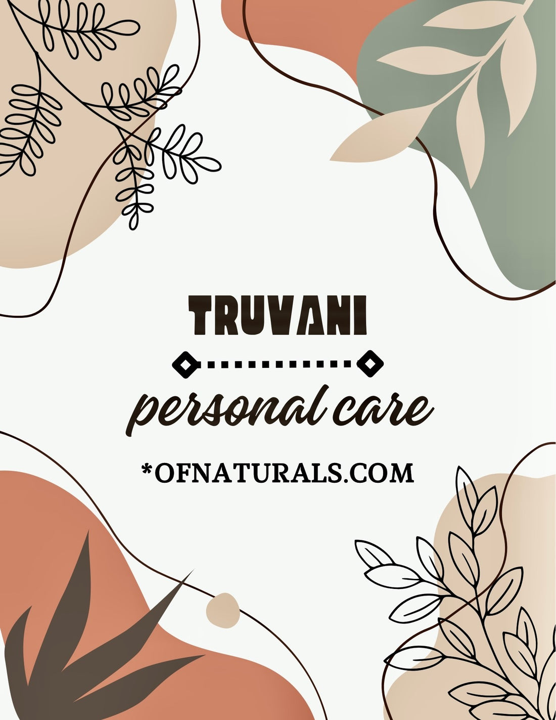 Truvani has personal care now!